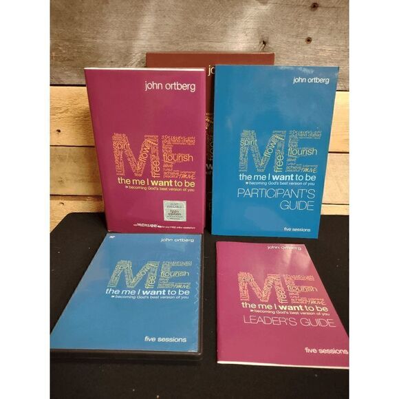 The Me I Want to Be 5 Week Bible Study Kit by John Ortberg ISBN # 9780310320814 - Picture 2 of 3